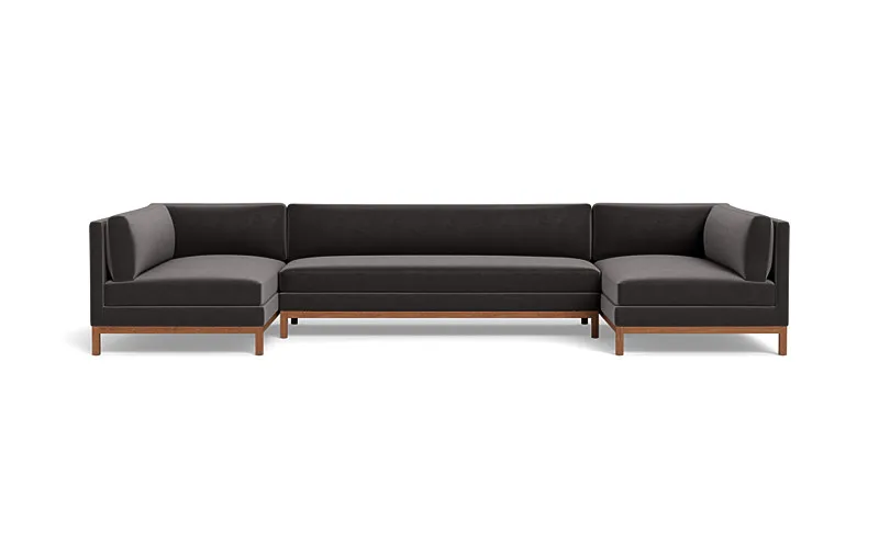 132" Jasper U-Sectional Sofa