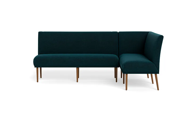 Dorian Upholstered Right Banquette with Tufting Option