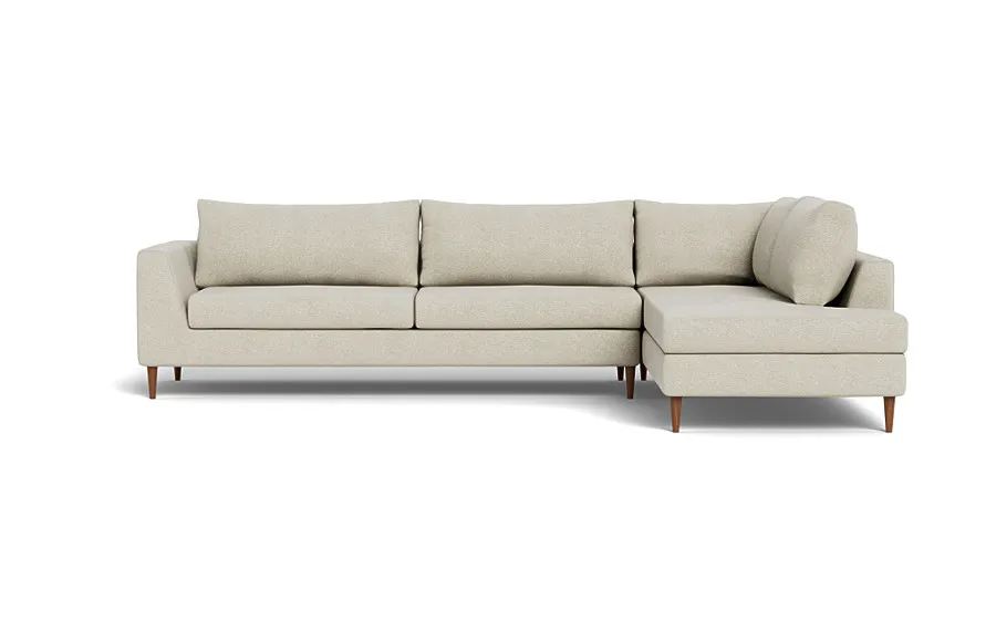 Asher 3-Seat Sectional with Right Bumper