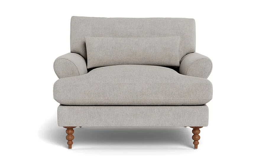 Maxwell Accent Chair, Cushion Fill: Down alternative