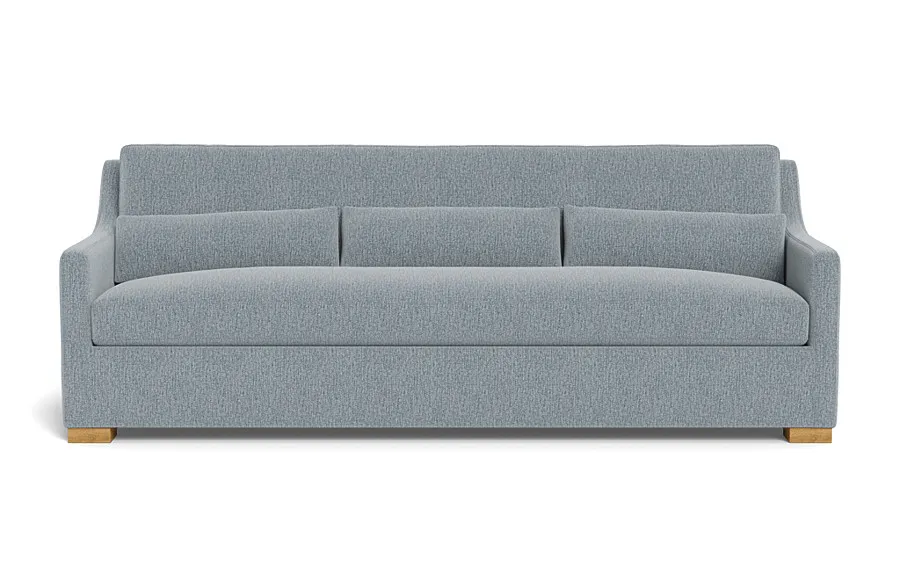 Ella Sofa, Misty, Oak Legs