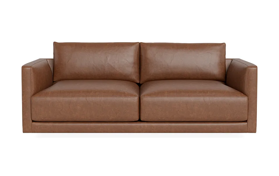 Lukas Leather 2-Seat Sofa