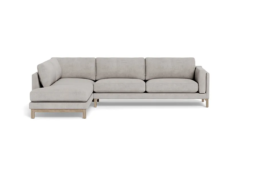 Gaby 3-Seat Sectional with Left Bumper