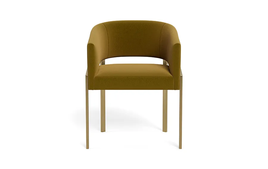 Mina Metal Framed Upholstered Chair