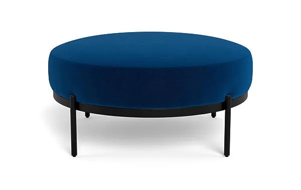 Kyle Round Coffee Table Ottoman