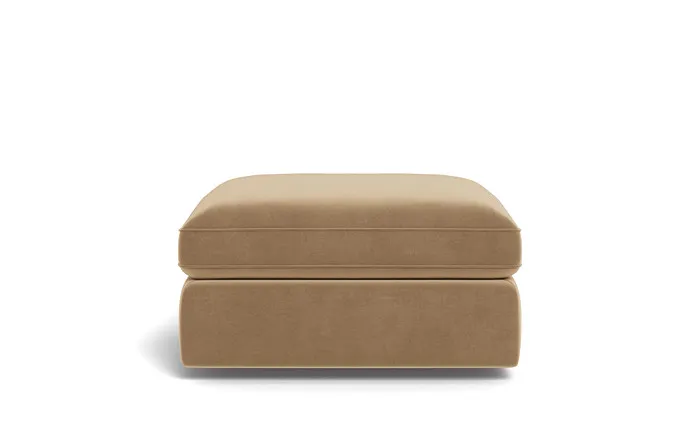 James Square Ottoman with Storage Option