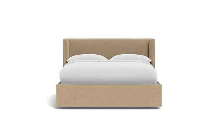 Graham Upholstered Bed with Storage Option queen