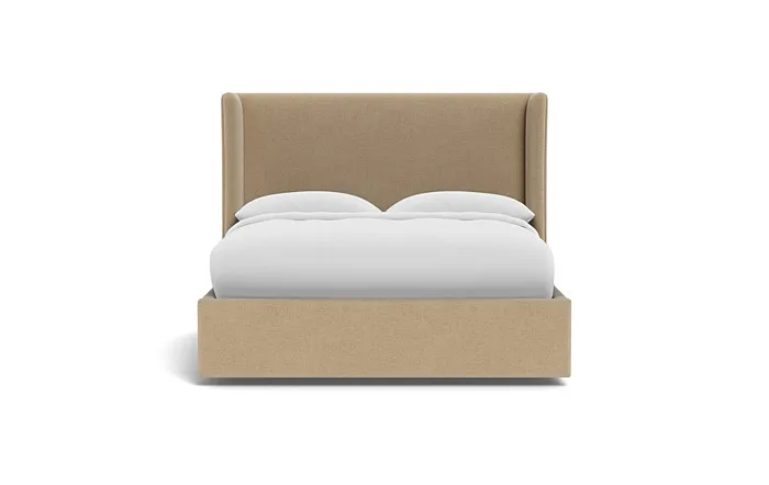 Graham Upholstered Bed with Storage Option, Queen