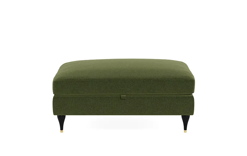 Sloan Storage Ottoman *Down alternative fill