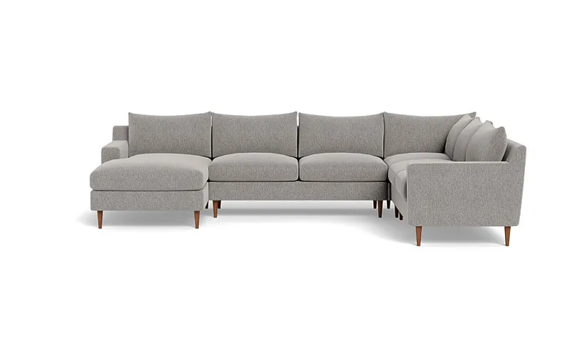 Sloan 4-Piece Corner Sectional Sofa with  Chaise