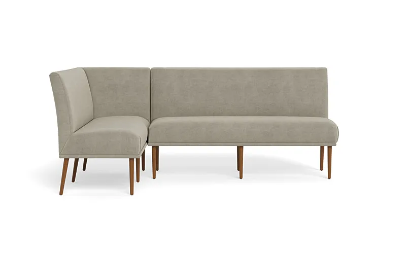Dorian Upholstered Left Banquette with Tufting Option