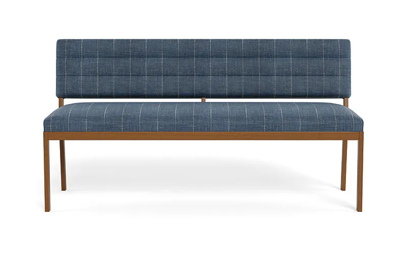 Nora Wood Framed Upholstered Bench