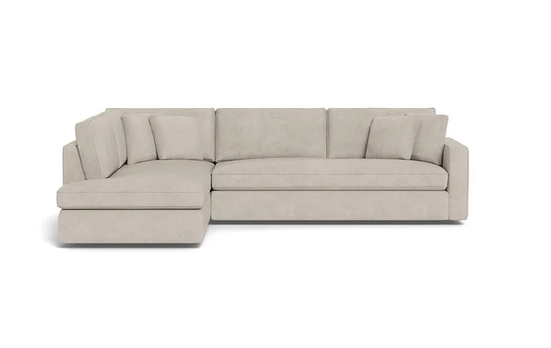 James 3-Seat Left Bumper Sectional