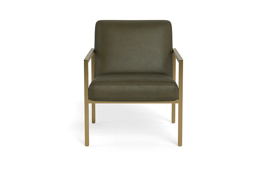 Fritz Leather Accent Chair