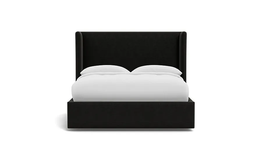 Graham Upholstered Bed with Storage Option queen