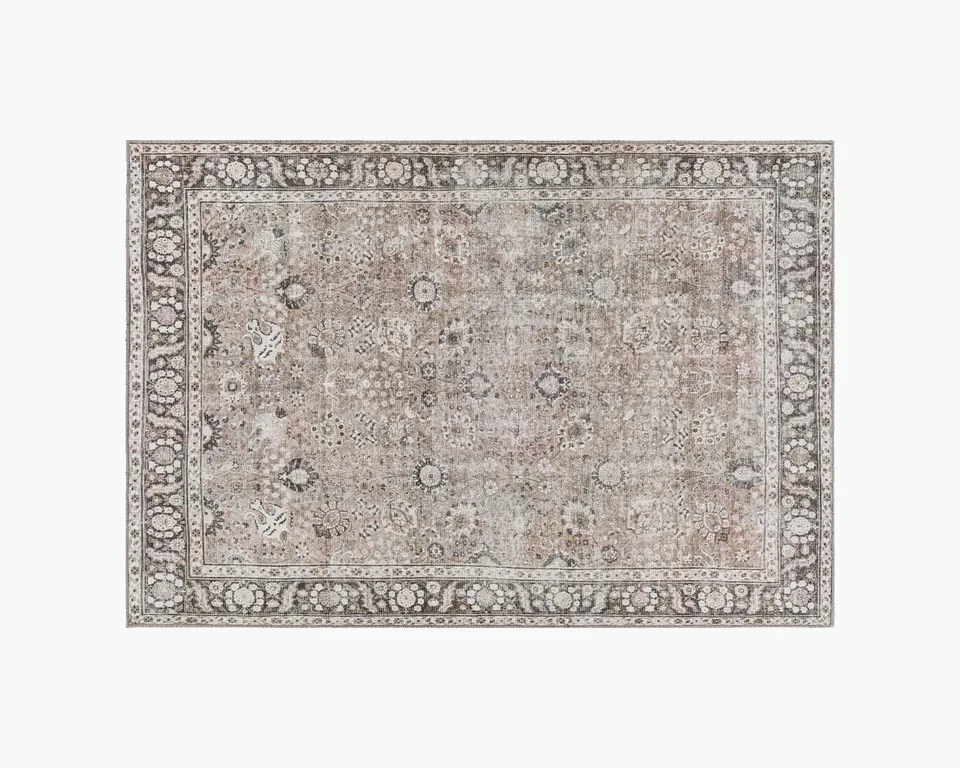 Dotty Machine Washable Rug