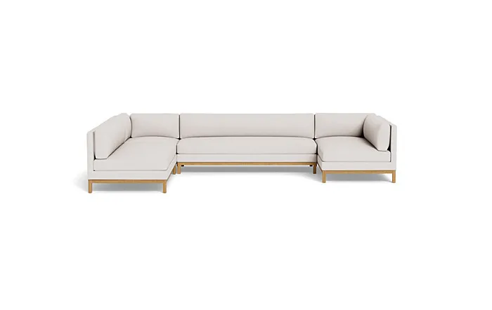 Jasper 4-Piece Corner Sectional Sofa with  Chaise