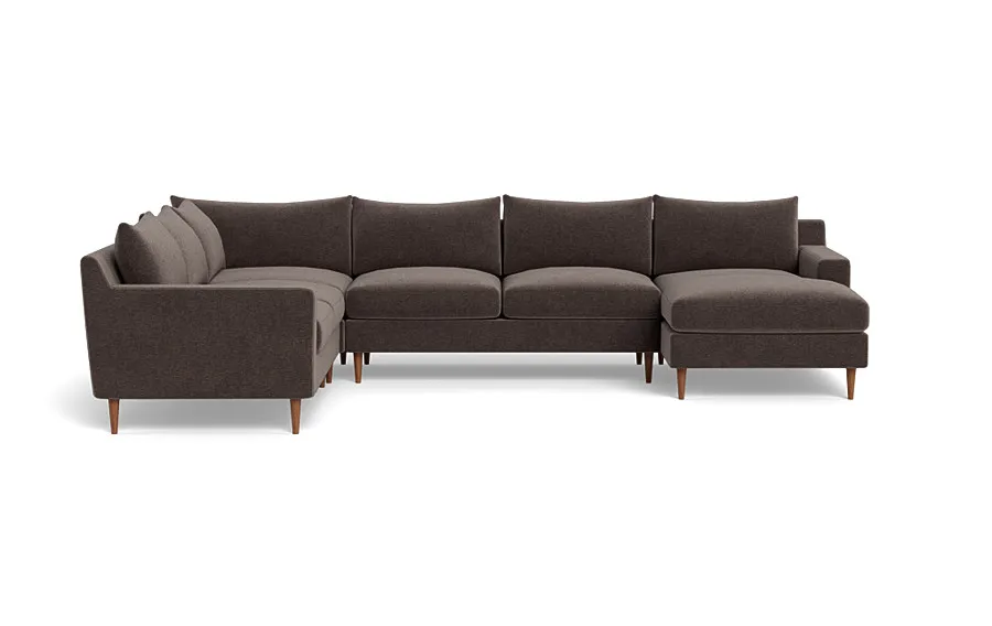 Sloan 4-Piece Corner Sectional Sofa with Right Chaise