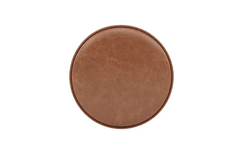 Throw Pillow Leather 13 Round Pillow"