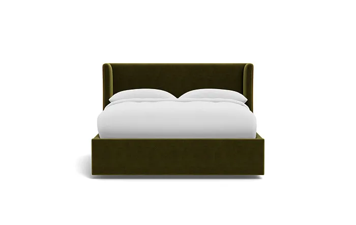 Graham Upholstered Bed with Contrast Piping and Storage Option