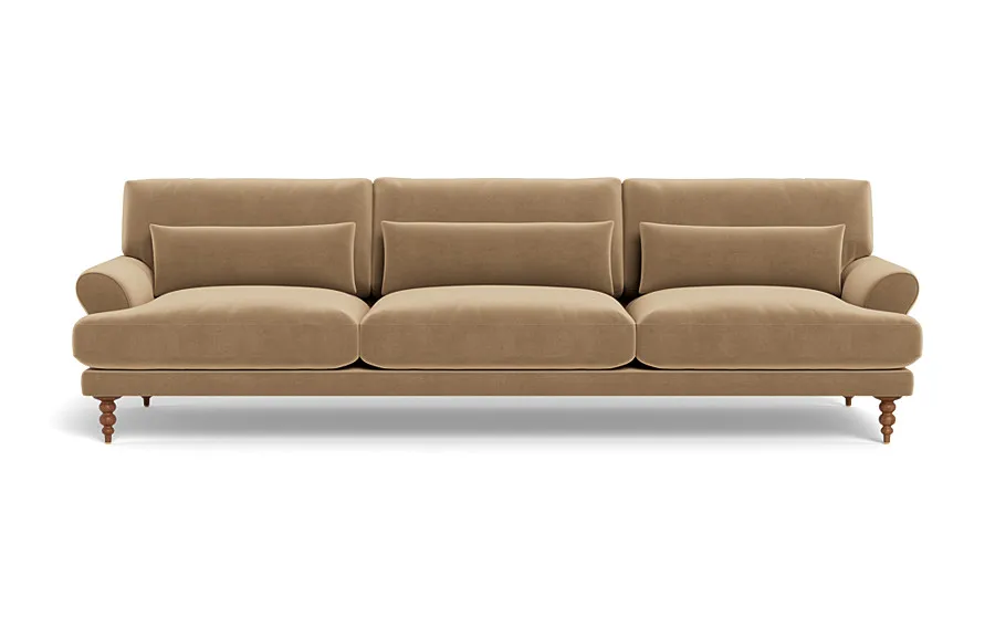 Maxwell Fabric 3-Seat Sofa(94" L x 37" deep with Standard Blend FIll)