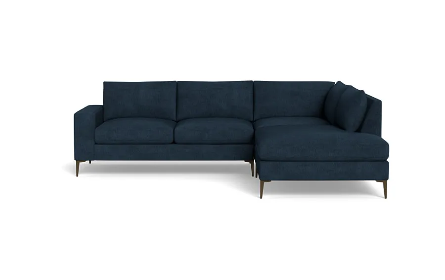 Saylor Wide Arm 3-Seat  Bumper Sectional