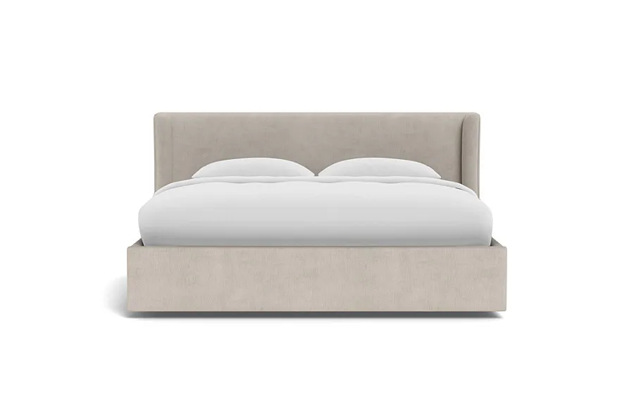 Graham Upholstered Bed with storage option, King