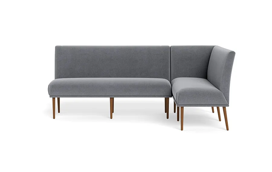 Dorian Upholstered Right Banquette with Tufting Option