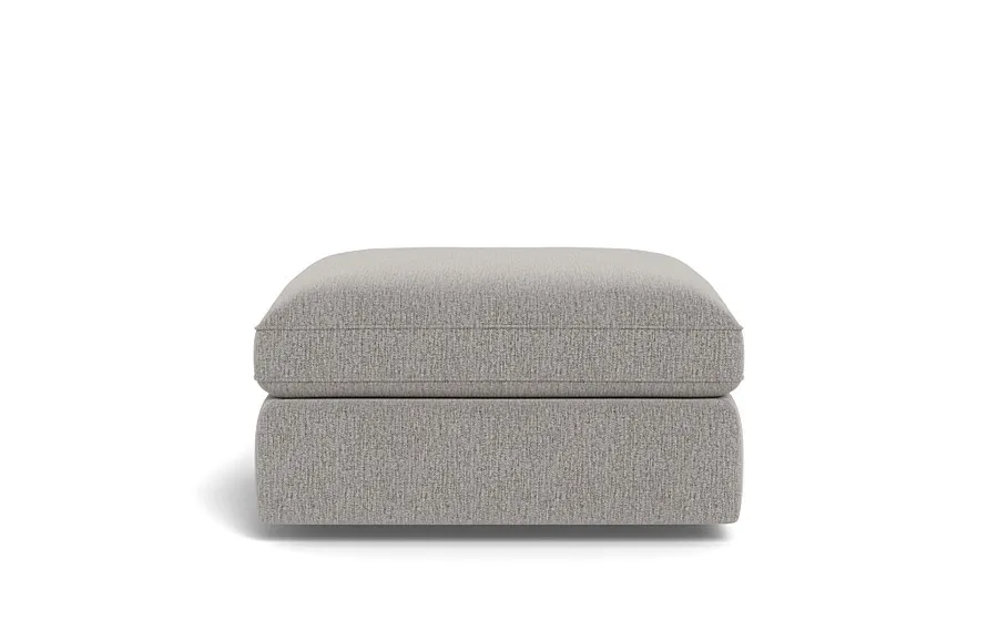 James Square Ottoman with Storage Option