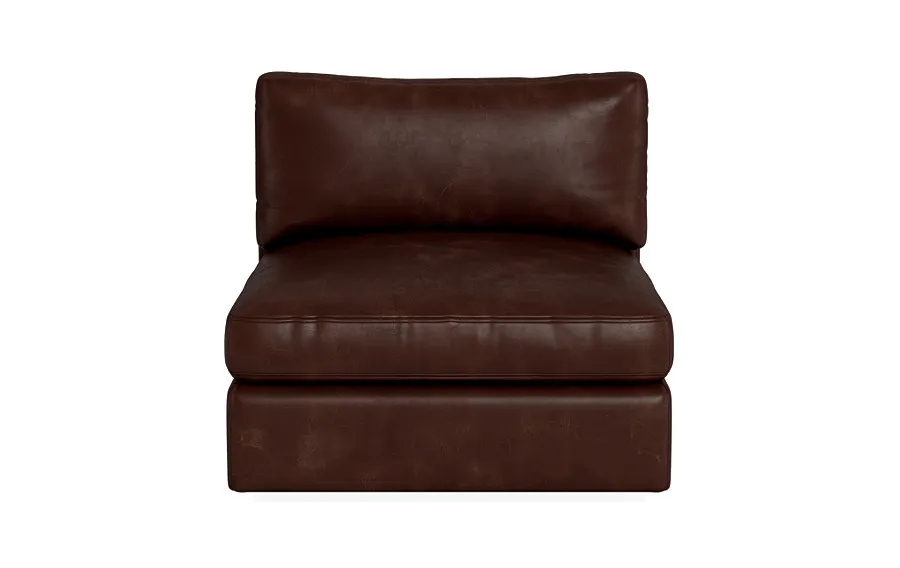 Tatum Leather Modular Armless
