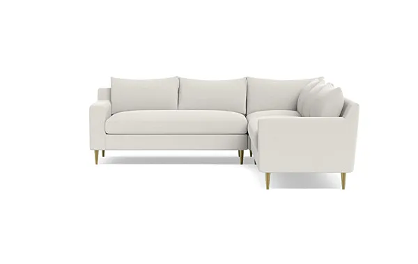 Sloan Corner 4-Seat Sectional Sofa  *Down alternative