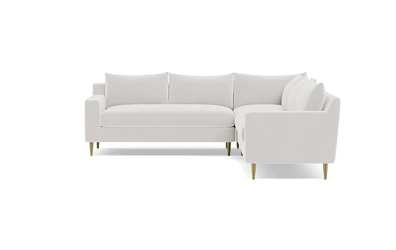 Sloan Corner 4-Seat Sectional Sofa*Down alternative