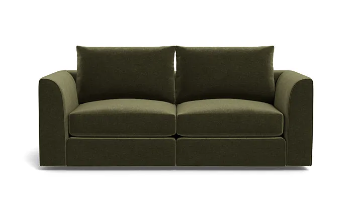 Beckham Modular Fabric Loveseat