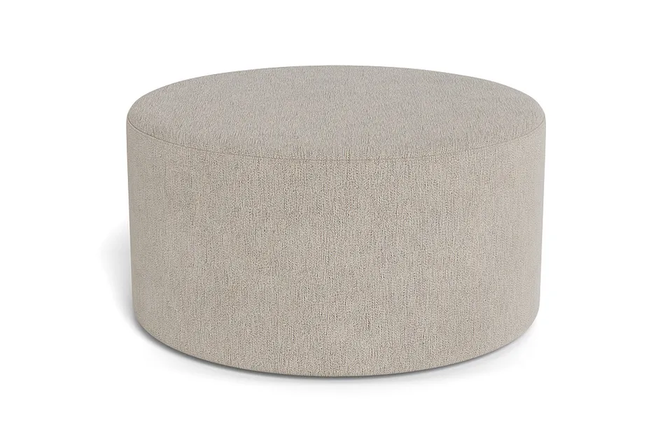 Colten Round Coffee Table Ottoman