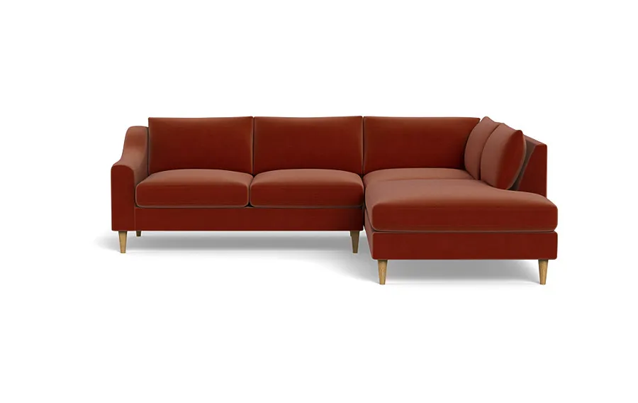 Saylor Slope Arm 3-Seat  Bumper Sectional