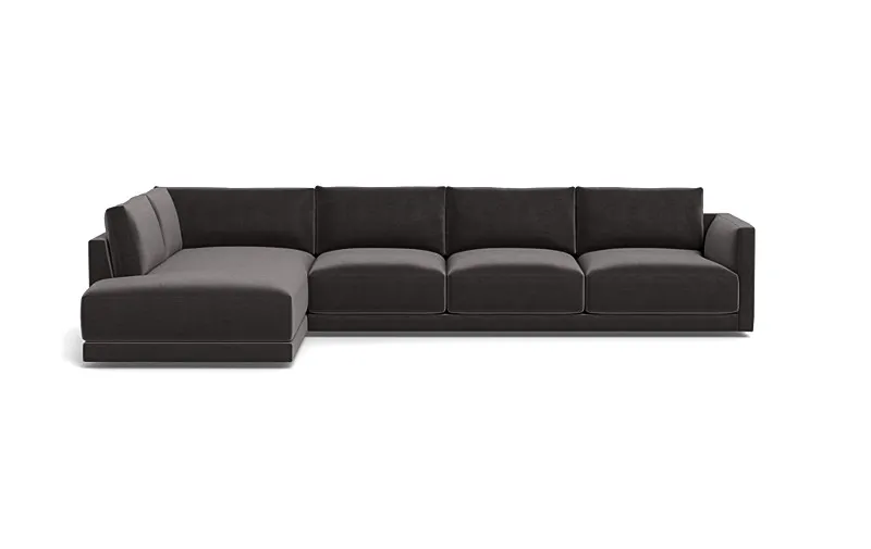 Lukas 4-Seat Left Bumper Sectional