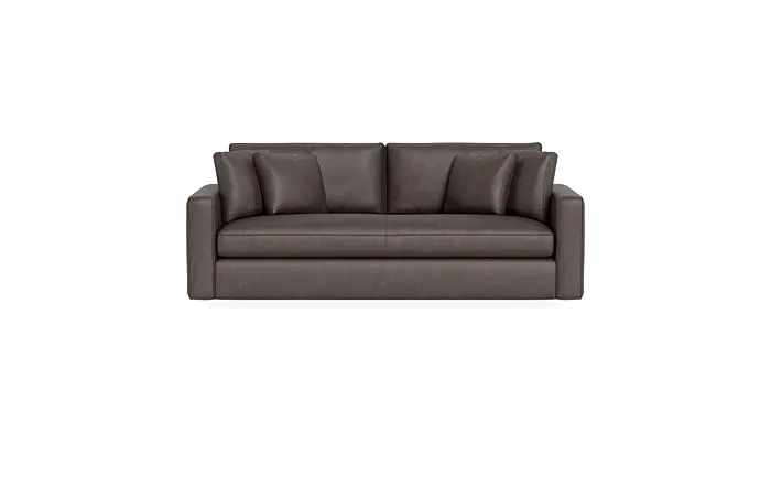 James Leather Sleeper Sofa