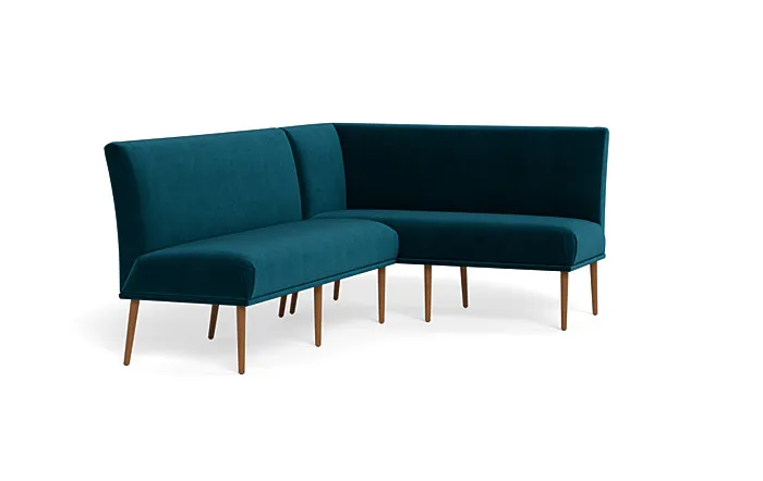 Dorian Upholstered Right Banquette with Tufting Option