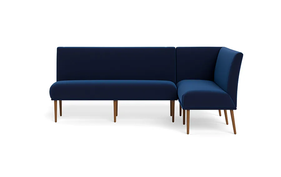 Dorian Upholstered Right Banquette with Tufting Option