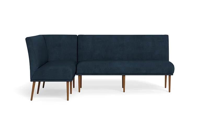 Dorian Upholstered Left Banquette with Tufting Option
