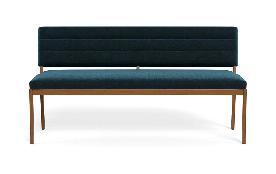 Nora Wood Framed Upholstered Bench
