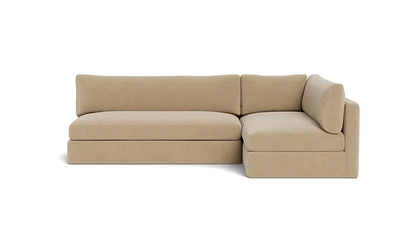 Tatum 2-Piece Armless Right Chaise Sectional