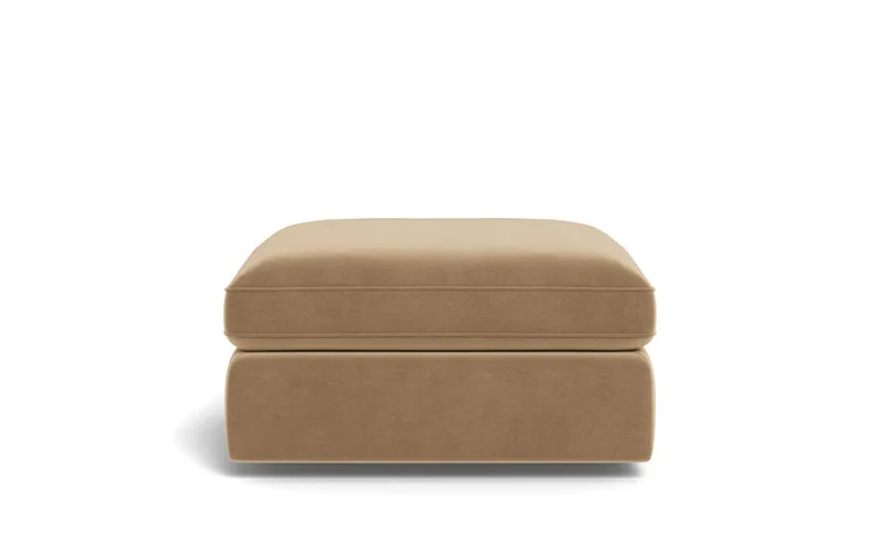 James Square Ottoman with Storage Option