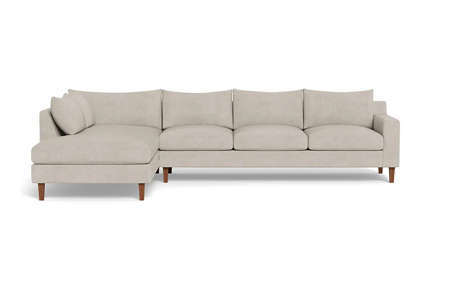 Sloan 4-Seat Left Bumper Sectional