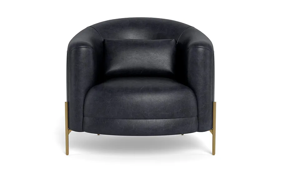 Fiona Leather Accent Chair