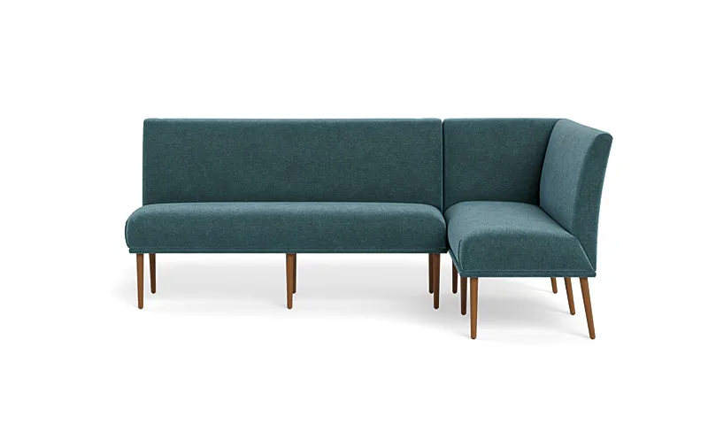 Dorian Upholstered Right Banquette with Tufting Option