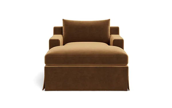 Sloan Slipcovered Chaise Lounge