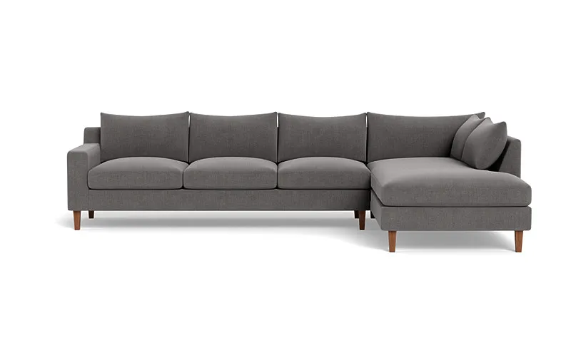 Sloan 4-Seat Right Bumper Sectional