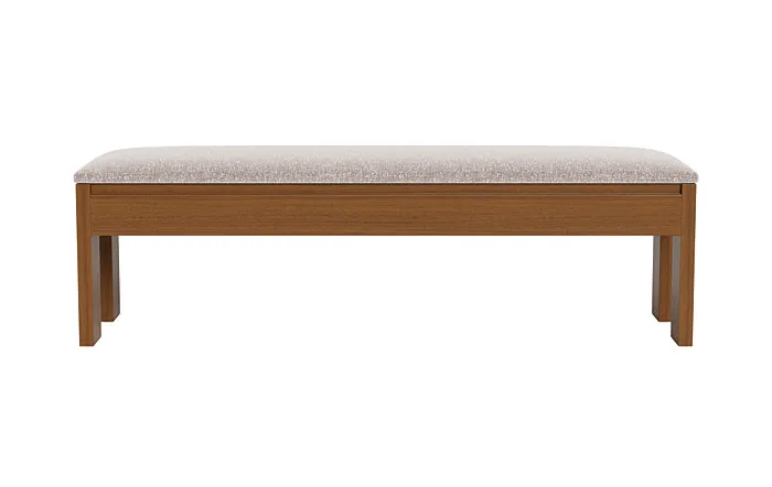 Cade Wood Framed Upholstered Storage Bench