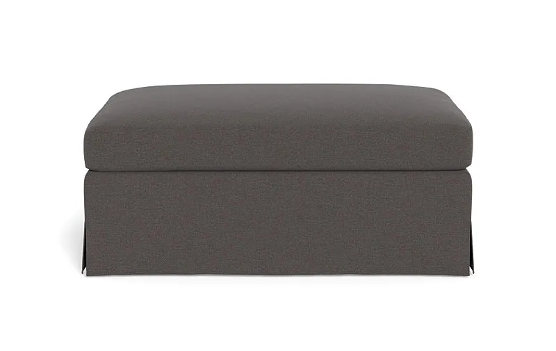 Sloan Slipcovered Ottoman